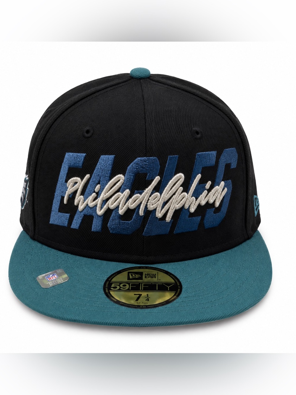 New Era Philadelphia Eagles 2022 NFL Draft On Stage 59FIFTY Fitted Hat B…
